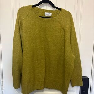 Old Navy Chartreuse Green Knit Top